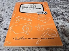 Dial Cord Stringing Guide, DC-7 ▪︎ Sam’s Photofacts, 1st/1st, 1959