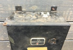 Rare vintage, Bristol Co. Waterbury Ct. power supply