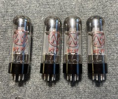 Matched Quad JJ KT77 Power Tubes – Matched on MaxiMatcher II – Excellent!