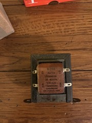 Vintage Triad Transformer Model S-72Z Auto Former 20 Watts Open Box Made In USA
