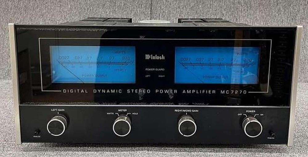 McIntosh MC7270 Stereo Power Amplifier 270WPC Vintage Audio Tested Working