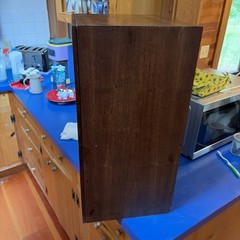 DLK 1 1/2 Vintage Wood Cabinet Home Audio Floor Standing Speaker
