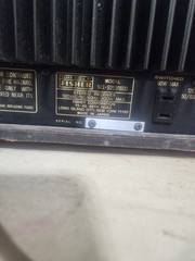 Fisher Stereo Receiver Model 143-92531600 Tech Serviced &Tested