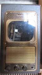 Vintage Sentinel Late 1940’s Early 1950’s 7″ Portable TV For Parts Or Repair