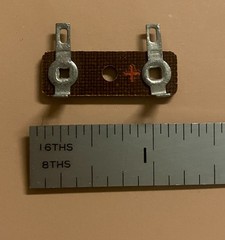 NOS Phenolic Terminal Strip / Speaker Terminal