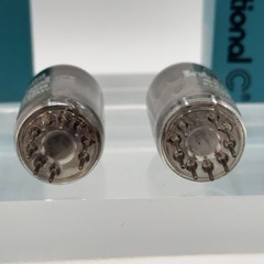International Service Master 6DJ8 ECC88 Pair Italy Tested TV-7/U Vacuum Tubes