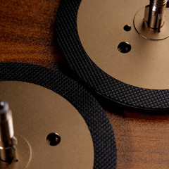 2X Bronze NAB DIN Trident Turntable Base–Revox A77 B77 STUDER A67 B67 A807 A810