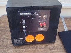 BOSTON ACOUSTIC SUBWOOFER Micro90 Pv — LOCAL PICK UP SAN JOSE,CA