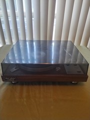 FISHER MT-6225 TURNTABLE WORKING VINTAGE DIRECT DRIVE SEMI AUTO AT CART TESTED