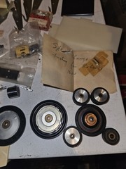 LARGE LOT GARRARD COLLARO NORELCO ROBBINS PINCH ROLLER IDLER WHEEL NEEDLE + MORE