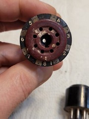 Vintage VACUUM TUBE ADAPTER LOT INCLUDES 9 TO 8 PIN, 7 TO 8 PIN, 8 TO 7 PIN PLUS