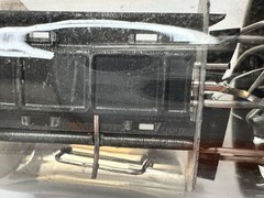 RCA 6SN7GTB Black Plate Side Getter Vacuum Tube Strong 3600/3500 Test