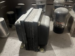 Vintage Airline Tube Amplifier PA Amp Phono Input RCA Tubes Untested As-Is