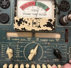 12AD7 NEC Japan Smooth Plates Halo Getter Tube Premium Low Noise 12AX7 Variant