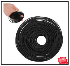 100pcs Cassette Recorder Rubber Belts – Repair Kit for Tape, CD, DVD, VCR Drives