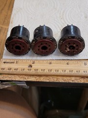 Vintage VACUUM TUBE ADAPTER LOT INCLUDES 9 TO 8 PIN, 7 TO 8 PIN, 8 TO 7 PIN PLUS