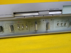KENWOOD KA-900 AMPLIFIER (1980) Tested and Works Silver Vintage Please Read