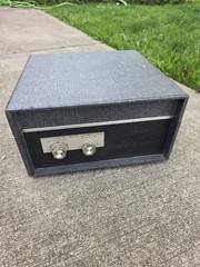 Vintage Webcor Compact Deluxe Reel-to-Reel Tape Recorder EP2302-1A-WORKING W/MIC