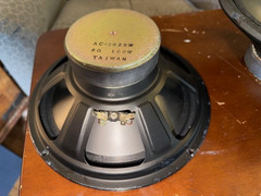 10″ Polymer Cone FOSTEX Woofers/Speakers AC- 1020W 8 OHM 100W NOT MADE IN CHINA