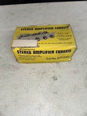 Vintage Stereo Speaker Amplifier Archer Untested NOS Open Box 277-040 Tandy READ