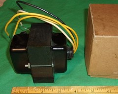 BASLER BE10648 001 CLASS 2 TRANSFORMER 60VA PRI:120V SEC:12V w/FUSE On Side! NOS