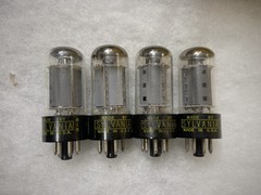 Sylvania 7591 7591A Excellent Testing Values Matched Quad