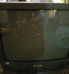 Panasonic Retro Gaming TV! 20″ CRT Color TV! Working!