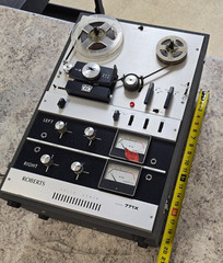 Vintage Rheem Roberts 771X Reel to Reel Recorder made in Japan -Video to hear it