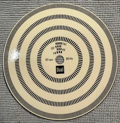 Dual Turntable – Strobe Disc 78, 45, 33 & 16RPM – 60Hz & 50 Hz