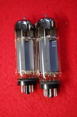 Ei Yugoslavia KT90 matched pair, NOS, OO getter, copper rods