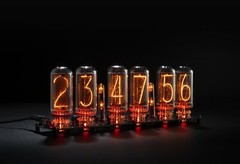 Nixie Tube Clock Controller. No IN-18 Tube.