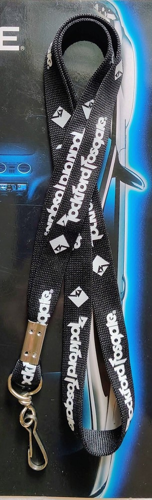 Vintage Rockford Fosgate B&W Lanyard