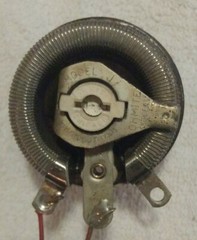 Vintage Triplett Gauge and Control Set Ohmite Mfg Model J AC Amp DC Microamp