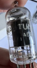 Platinum Matched Pair 5814A 12AU7WA NOS TUNG-SOL Audio TUBE Long PLATES