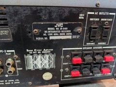 JVC JR-S401 DC Integrated Receiver w/ SEA Graphic Equalizer – Tested Works