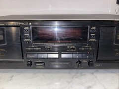 Pioneer CT-W403R Double Cassette Tape Deck Player Recorder Dolby NR Auto Reverse