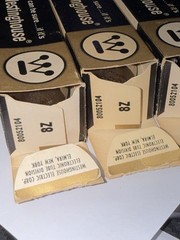 6SN7GTB 3 Tubes Same Batch NOS