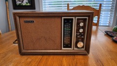 Vintage SONY TFM 9450W 11 Transistors 2 Band Radio Powers On – READ DESCRIPTION