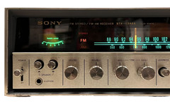 Vintage SONY STR-6046A, 20W AM/FM Stereo Rceiver, 1971, Pro. Serviced