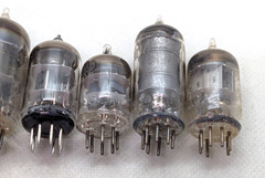 Lot of 8 Vintage Vacuum Tubes RCA, General Electric, Mullard, USSR Not Tested
