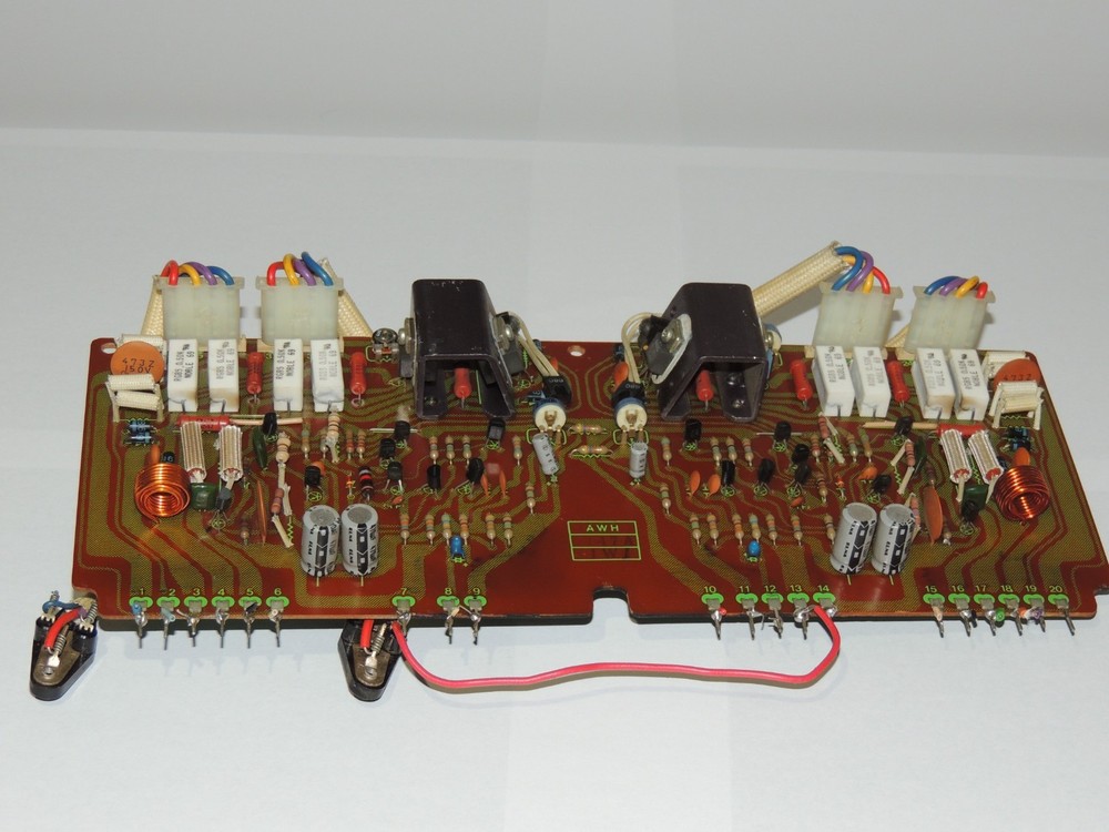 Pioneer SX-1050 Power Amp Assembly & Holder AWH-047-A
