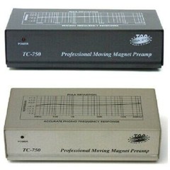 Technolink TC-750 RIAA Moving Magnet (MM) Phono Preamp; Black finish version!