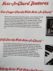 Hammond Organ Fun Folio Series 126200 Owner’s Manual Users Instructions