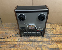 Vintage TEAC A-3440 Reel to Reel Tape Recorder 4 Track Powers On Untested