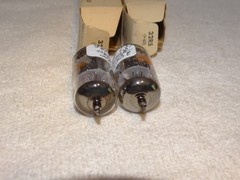 2 x 5814A (12AU7) RCA Tubes*Super Strong Matched*Black-O*MEATBALL*NOS_NIB* #R1