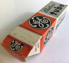 Philco 6SN7GTB Vacuum Tube Vtg NOS Tested Good in GE Box