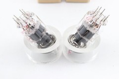 A pairs ECC81 12AT7 6201 TUBES Czech Republic JJ Ring Getter Copper Pillar
