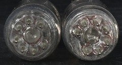 2x NOS ZAERIX 9003/CV665 Top Plate Getter Black Plate Made in USSR