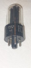 1x TV7B/U RTEST Factory NOS++ BAL. 1959 RCA 5Y3GT BLACKPLATES Lrg ‘D’ Gtr Tube