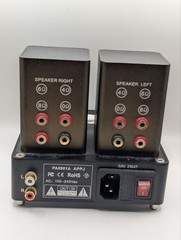 APPJ PA0901A Mini Vacuum Tube Integrated Stereo Amplifier 4 6 8 Ohm RCA Input